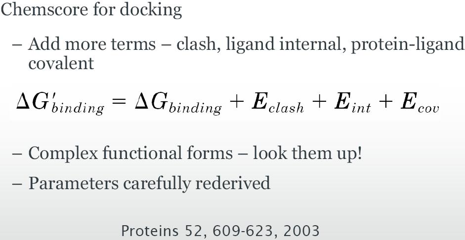 Chemscore