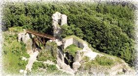 THE BEST OF THE BySTřICE REGION KARASÍN OBSERVATION TOWER ZUBŠTEJN A spectacular ruin from the 14 th century above the village Pivonice. 49.5311531N, 16.