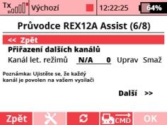 pro měření rychlosti letu. Aktivací tohoto pole bude přijímač brát při stabilizaci ohled na aktuální rychlost.