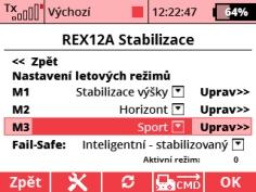Naopak pokud téměř vůbec na změnu výšky nereaguje, hodnotu koeficientu zvyšte. 4.2.