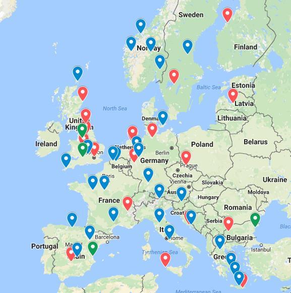 FCH-JU vyvíjí iniciativu k zapojení regionů MOU: 74 ÚČASTNÍKŮ ZAHRNUJÍ: MEMORANDUM OF UNDERSTANDING Z 20 ZEMÍ: 18 Z EU 2 Z EFTA Možnost zapojit