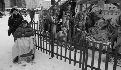 12.2012 jsme si zvolili pro návštěvu vánočních trhů na Náměstí Republiky.