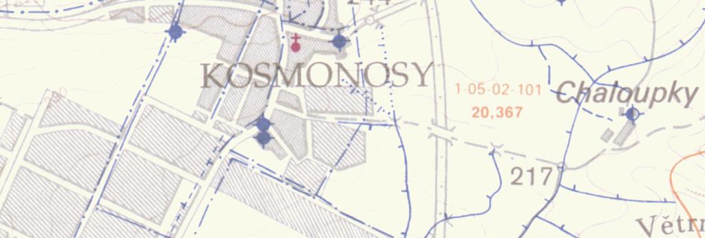 s -1 (viz Hydrogeologická mapa ČR). Vydatnosti vrtů v křídových kolektorech v širším okolí lokality dosahují zpravidla vydatností mezi 1-10 l.s -1 (viz vrt V-3).