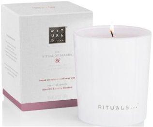 Specifikace vůně - velmi sladká vůně Doba hoření - minimálně 50 hodin 1112129 RITUALS - Sakura Scented Candle Třešňový květ zklidňuje pokožku.