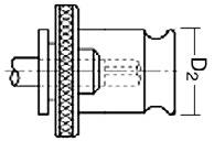 21459 Pro velikost Stopk Ø Stopk T DIN DIN DIN DIN D 2 21459 pouzdr mm mm 352 371 374/376 5157 mm 1 3,5 2,7 M 3 M 3 M 5-19 19,90 115 1 4,0 3,0 M 3,5 M 3,5 - - 19 19,90 116 1 4,5 3,4 M 4 M 4 M 6-19