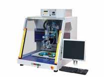 > Technika spojování > Pájecí automaty THONAUER Katalog produktů Pájecí automaty Economic A300 / A400 Pájecí automat Economic A200/300/400 je univerzální trojosý stolní robot řízený PC.