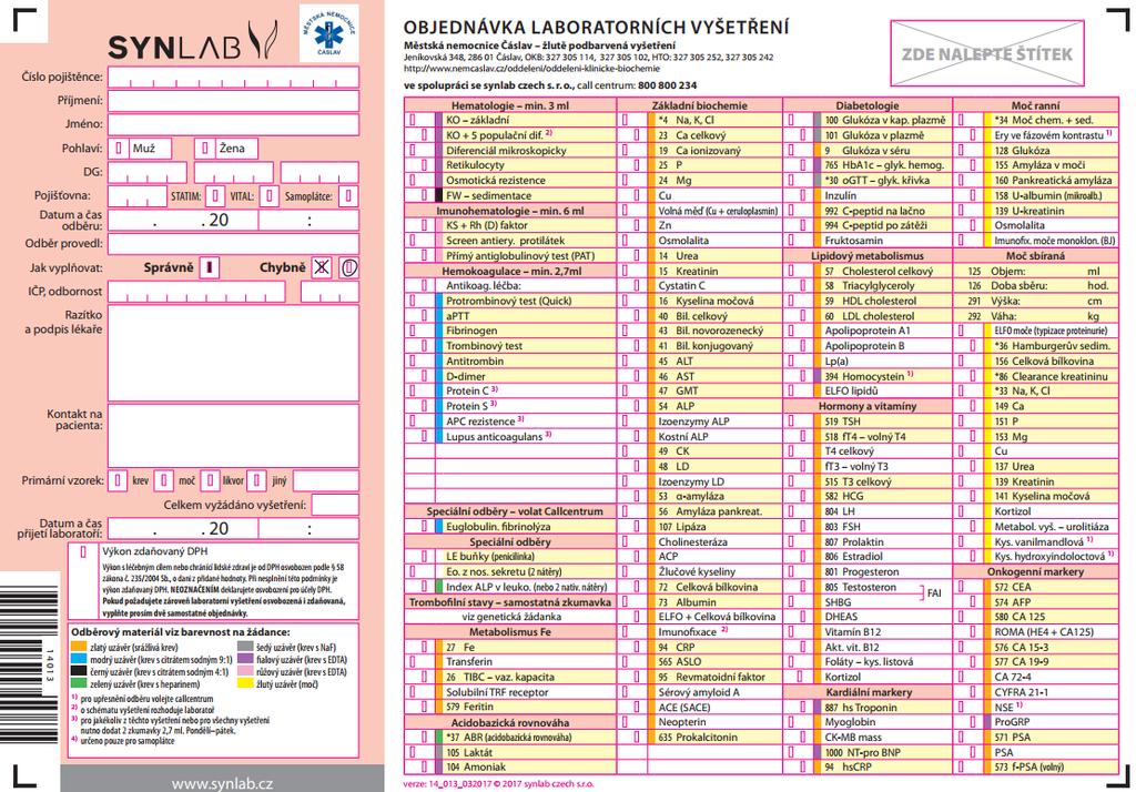 H-01 Přílohy Žádanky o laboratorní