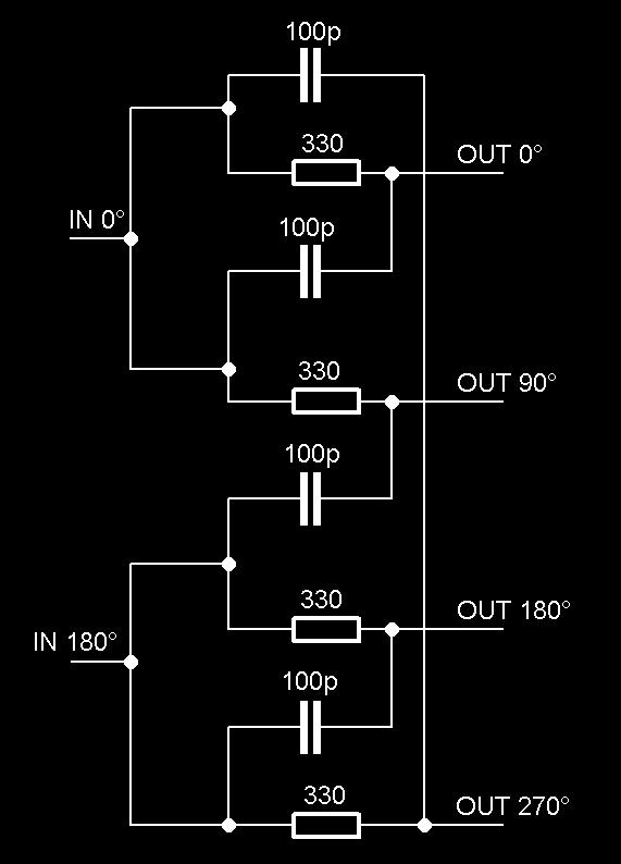 Obr. 8.2: Přenosová charakteristika dolní propusti 5,4 MHz. 8.2 Polyfázní síť Stejně jako v prvním směšovači je i zde potřeba vytvořit ze vstupního signálu čtyři signály s fázemi 0, 90, 180 a 270.