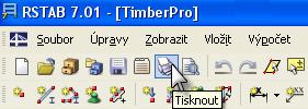 6 Výstup 6. Výstup 6.1 Výstupní protokol Také pro výsledky posouzení v modulu TIMBER Pro se nejdříve vytvoří výstupní protokol, do něhož lze vkládat grafická zobrazení nebo vlastní vysvětlivky.