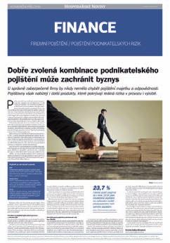 Objednávky: fax 224 800 373 15 Komerčnípřílohy (Automobily, Energie, Finance, ICT Revue) Magazíny vycházející jako kombinovaná příloha Hospodářských novin a