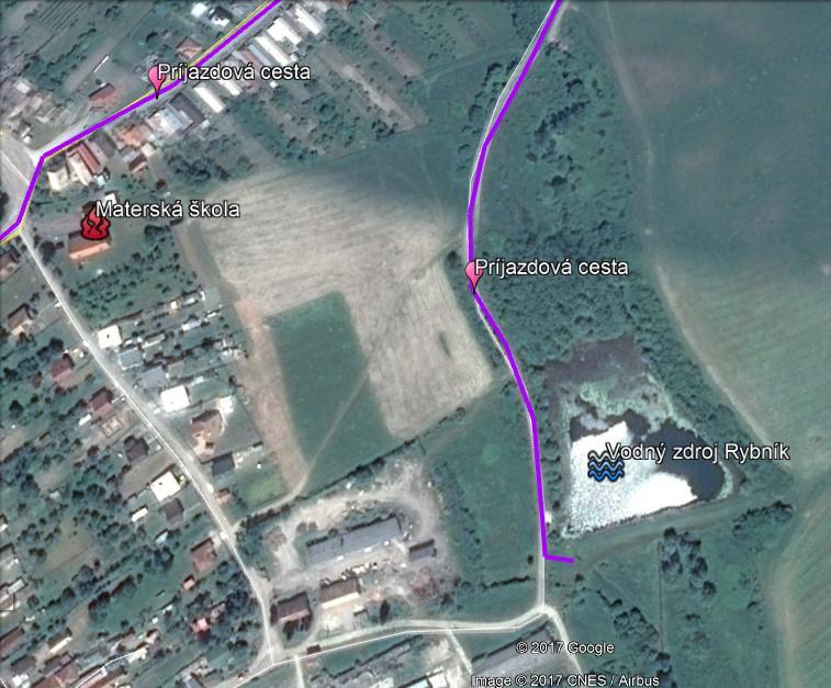 Príloha 1: Mapa okolia materskej