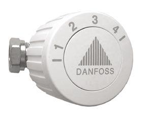 Standardní varianta s obtokem Stanice je vybavena obtokovým termostatem Danfoss FJVR, který v případě odběru TUV zajišťuje okamžitou dodávku horké vody. Doporučujeme nastavit termostat na hodnotu 3.