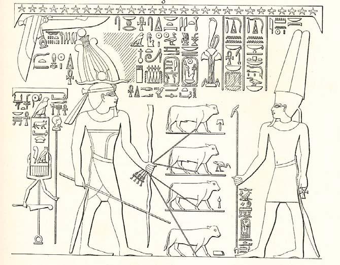 vysvětlovaly jeho účel a průběh. Nejvíce informací podávají zobrazení rituálu v ptolemaiovských chrámech.