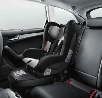 Odporúčame použiť s Audi ISOFIX základom pre vozidlá s ISOFIX bodmi uchytenia na zadných sedadlách, resp. na sedadle spolujazdca.