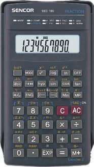 štatistické výpočty (štandardná odchylka, regresná analýza), tabulka funkií, náhodné čísla, batériové napájanie AAA/R03.