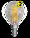 Akční nabídka LED žárovka Filament Candle 4 W E14 světelný tok: 420 lm světelná účinnost: 105 lm/w rozměr: 35 105 mm LED žárovka Filament Mini Globe 4 W E14 světelný tok: 400 lm světelná účinnost:
