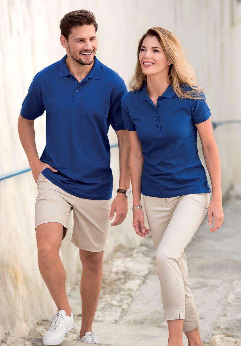 COTTON 212 polokošile pánská DUO Pique, 100 % bavlna, 170 g/m 2 S - 3XL pánská polokošile střední gramáže límeček a lemy rukávů z žebrové pleteniny léga se 3 knoflíčky v barvě materiálu rozparky v