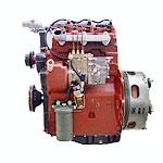 Vznětový motor pracuje obvykle jako čtyřdobý spalovací motor.