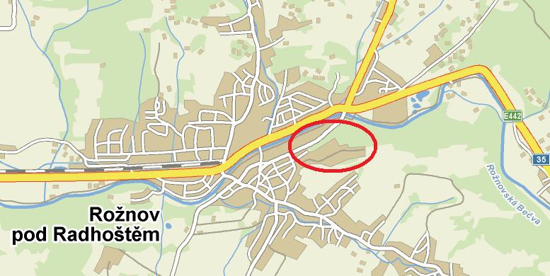2 LOKALIZACE Město Rožnov pod Radhoštěm se nachází v severovýchodní části Zlínského kraje, v okrese Vsetín. Od okresního města leží ve vzdálenosti cca 17km severovýchodním směrem.