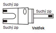 Suché zipy musí být čisté, aby správně držely. Pokud se sníží přilnavost suchých zipů, musí být ihned vyměněny za nové. SPRÁVNÉ POUŽITÍ Nikdy si nezapomeňte vzít chrániče.