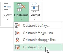 Jestliže potřebujete přidat nový list, klepněte dole na ikonu kolečka se znaménkem plus (Nový list). Tím se na konec přidá nový čistý list.