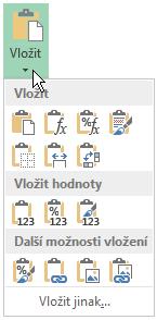 Proto má Excel takovou vlastnost, že oblast pro kopírování vyberete celou, ale místo oblasti, kam chcete kopírovat, vyberete pouze jednu buňku a program si sám zabere potřebné množství buněk.