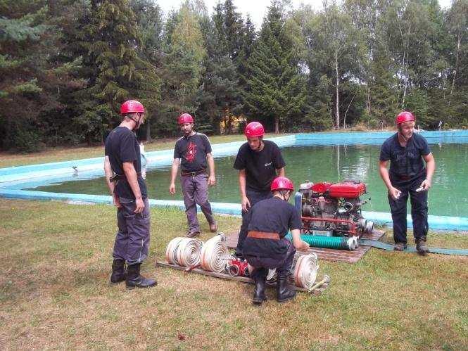 Sout že se zúčastnilo p t družstev muž a to: SDH Tedražice, SDH Týnec u Klatov, SDH Mochtín, SDH K ížovice a SDH Číha a dv družstva žen SDH Číha.