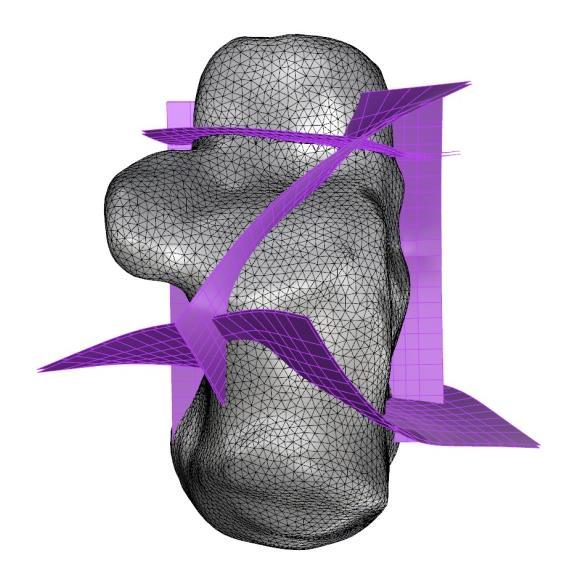 Za zmínku stojí, že model je již vysíťován a obsahuje 1 233 727 linear tetrahedral elements typu C3D4.