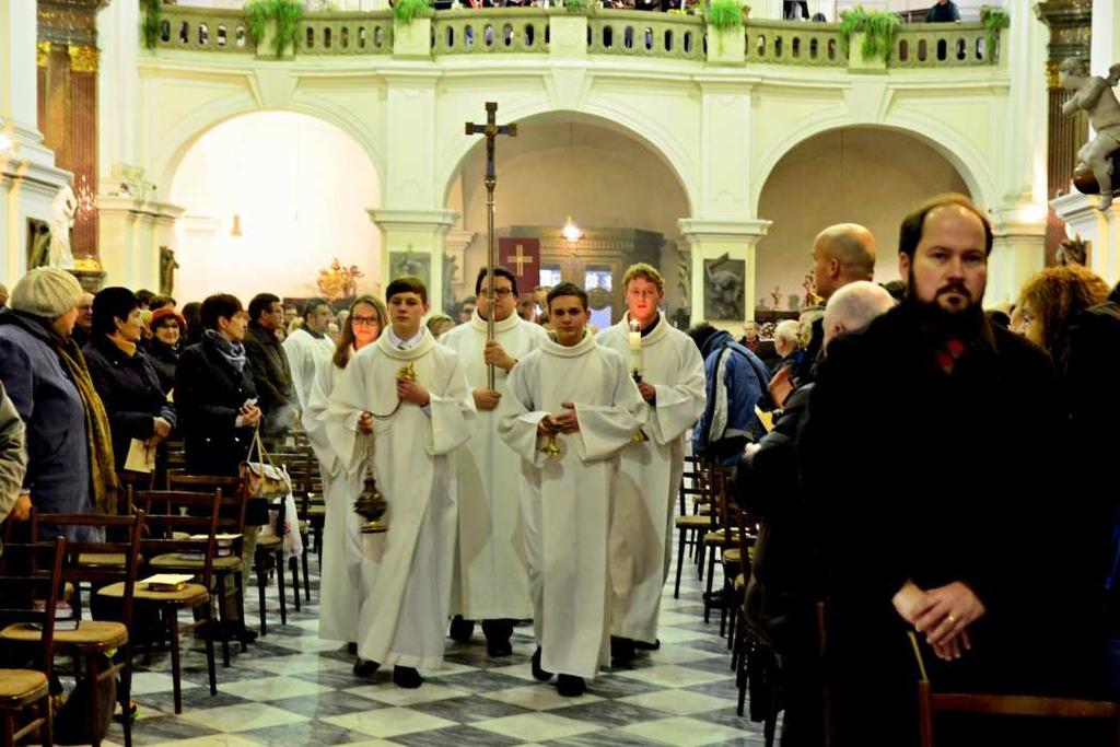 Svatocecilské setkání 2017 Chrámoví hudebníci a jejich příznivci se opět po roce sešli v brněnské katedrále sv. Petra a Pavla, aby společně slavili liturgii ke cti sv.