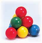 Barevné míčky, sada Míčky se používají při rehabilitaci, při procvičování koordinace a motoriky.