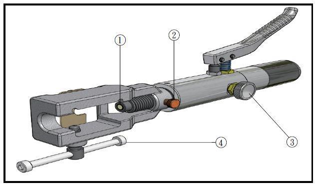 Stopový únik kapaliny z hydraulické pumpy a hydraulických pracovních válců je standardní vlastností každé hydraulické pumpy a pracovního válce a není nijak na závadu činnosti.