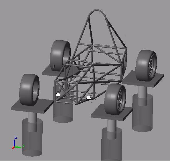 4. Využívanie softvéru MATLAB & Simulink Návrh kinematiky vozidla 23 konštrukčných parametrov Simulácia dynamiky vozidla Model s