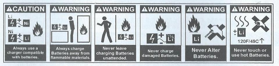 Nepoškozujte baterie nárazem, nesprávnou polaritou, vhozením do ohně, nebo vystavováním baterii vysoké teplotě.
