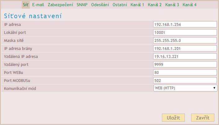 KONFIGURACE je možné konfigurovat těmito způsoby: WEBové rozhraní Toto rozhraní je dostupné na IP adrese zařízení. Výchozí IP adresa je 192.168.1.254. Telnet Telnet je dostupný na IP adrese zařízení.