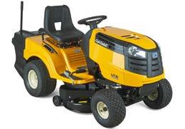 modelu: 13I271DE603 Cena: 59 999 Kč ** LT2 NS96 96 cm Cub Cadet OHV Zdvihový objem motoru: 420 cm³ Jmenovitý výkon: 7,8 kw / 2 800 min -1 Sběrný koš (kapacita): Volitelně 200 l Pojezd: Hydrostat