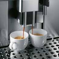 kávu Rozměry přístroje (šxhxv): 28 x 37,5 x 36 cm Hmotnost: 10,5 kg Příkon: 1350 W EAN kód: 8004399322677 SAP kód: 0132215143 volba síly a množství kávy nastavitelná teplota kávy (nízká, střední,