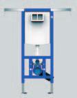 Předstěnové instalační systémy - prvky INEO PLUS a INEO SOLO 90 733 00 T000 Montážní element INEO PLUS pro závěsné WC bez zadní opěry Samonosná rámová konstrukce pro suchou stavbu do lehkých,