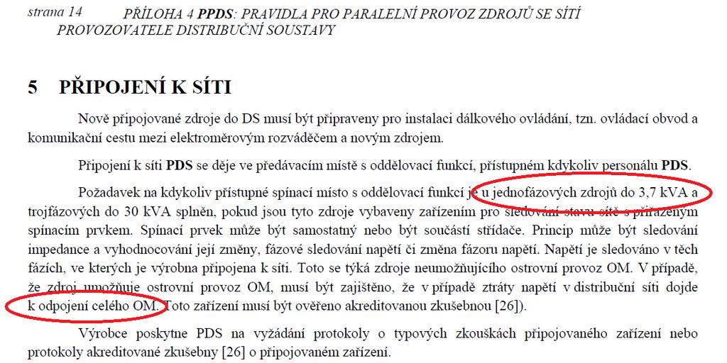 Hybridní elektrárna a anti-blackout