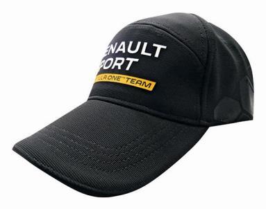 Potlač logom Renault a logami sponzorov.