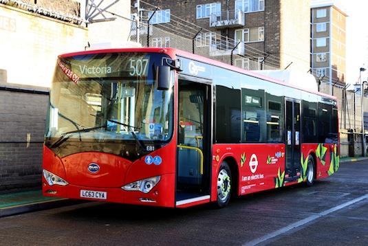 4.2 Největší evropský provoz s elektrobusy Pro srovnání je vhodné zde uvést i největší provoz v Evropě, město Londýn.