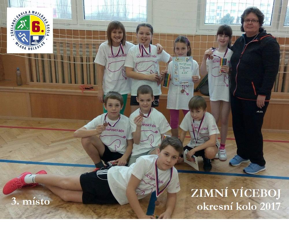 V úterý 21. 2. 2017 se na Gymnáziu Dr. J. Pekaře v Mladé Boleslavi konalo okresní kolo zeměpisné olympiády. Naši školu reprezentovalo 6 žáků ve třech kategoriích.