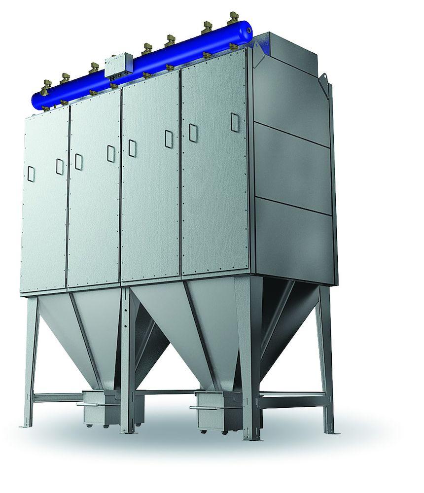 Kompaktní filtrační jednotka pro řešení problémů s odsáváním prachu v široké škále průmyslových provozů.