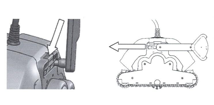 2.2. Umístění Vysavač DOLPHIN je uložen na vozíku Caddy. Součástí vozíku je nízkonapěťový transformátor.