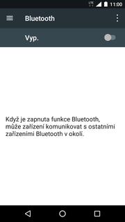 31 z 37 Zapnutí Bluetooth a párování