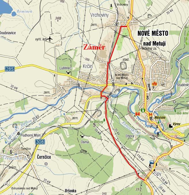 ČÁST C Oznámení (podle přílohy č. 3 zákona č. 100/2001 Sb.ve znění pozdějších změn) ÚDAJE O STAVU ŽIVOTNÍHO PROSTŘEDÍ V DOTČENÉM ÚZEMÍ C.1. Výčet nejzávažnějších environmentálních charakteristik dotčeného území Posuzovaným záměrem je rekonstrukce stávajících částí pozemní komunikace II.