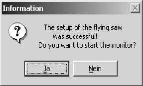 34: Okno pro download 5882AEN Přepnutí na monitor Po provedení downloadu se program zeptá, zda se chcete vrátit na monitor. Obr.
