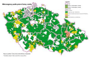 : Vysoký podíl mikroregionů má zpracován aktuální rozvojový dokument. U nově vzniklých mikroregionů je nejčastěji evidována odpověď zpracovává se, připravuje se.