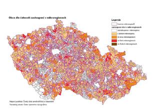 Do mikroregionů je zapojen stále vyšší počet obcí a pokrytí mikroregiony v rámci ČR zaujímá stále větší plochu.