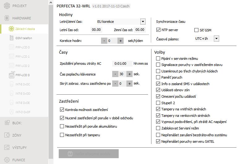 14 PERFECTA SATEL xxxx=aaaa:p= ( xxxx ovládací příkaz iniciující spojení s programem PERFECTA SOFT; aaaa IP adresa počítače s běžícím programem PERFECTA SOFT; p TCP port) ústředna naváže spojení na