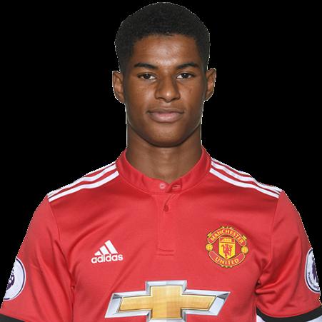 Prený rad: Matthew Willock, Marcus Rashford, Kieran O Hara (GK), Zac